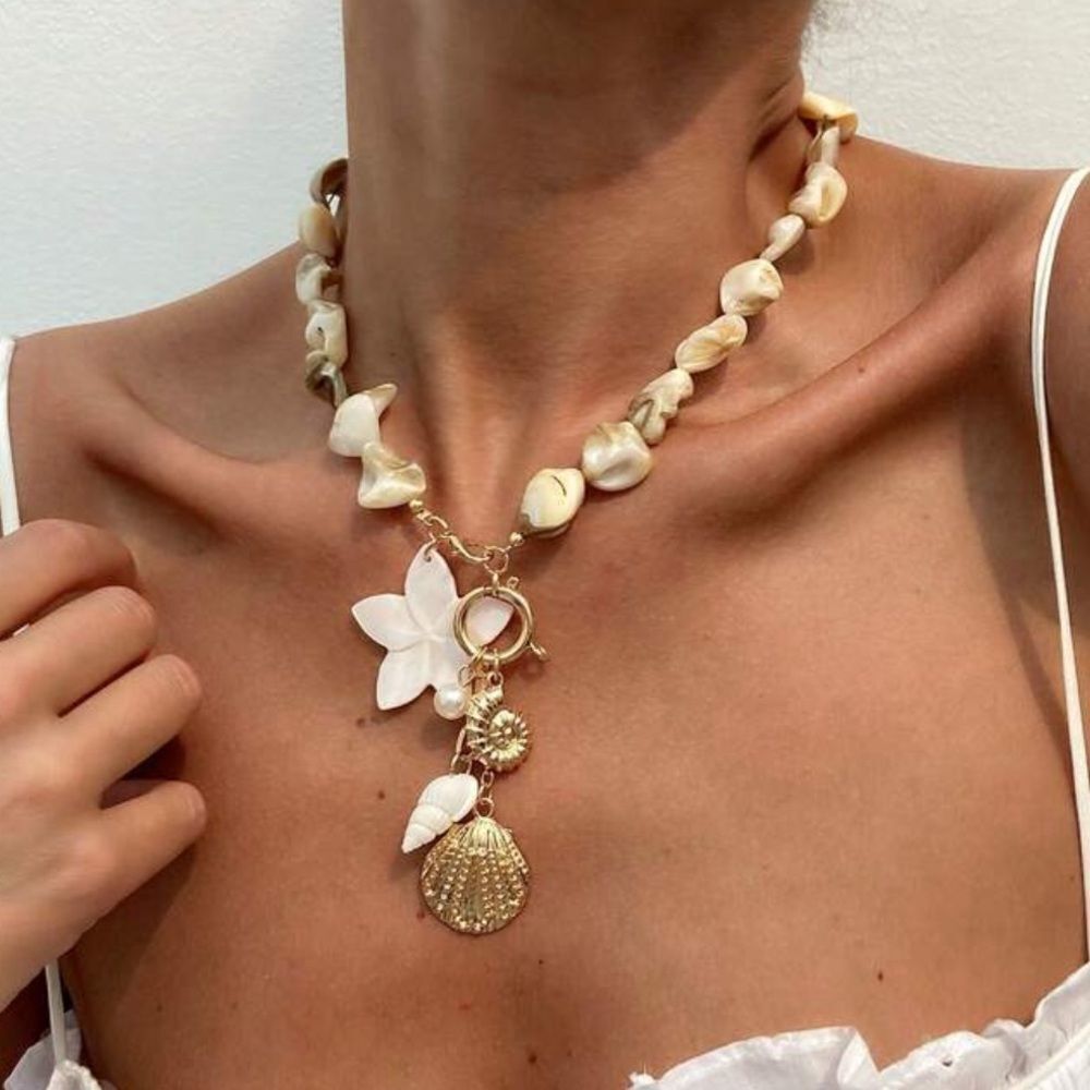 Boho Shell Necklace M1388